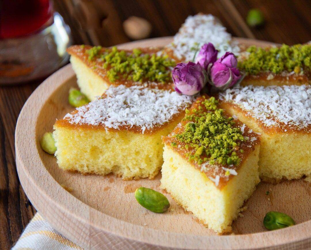 How to prepare saffron cake-persiskt.se